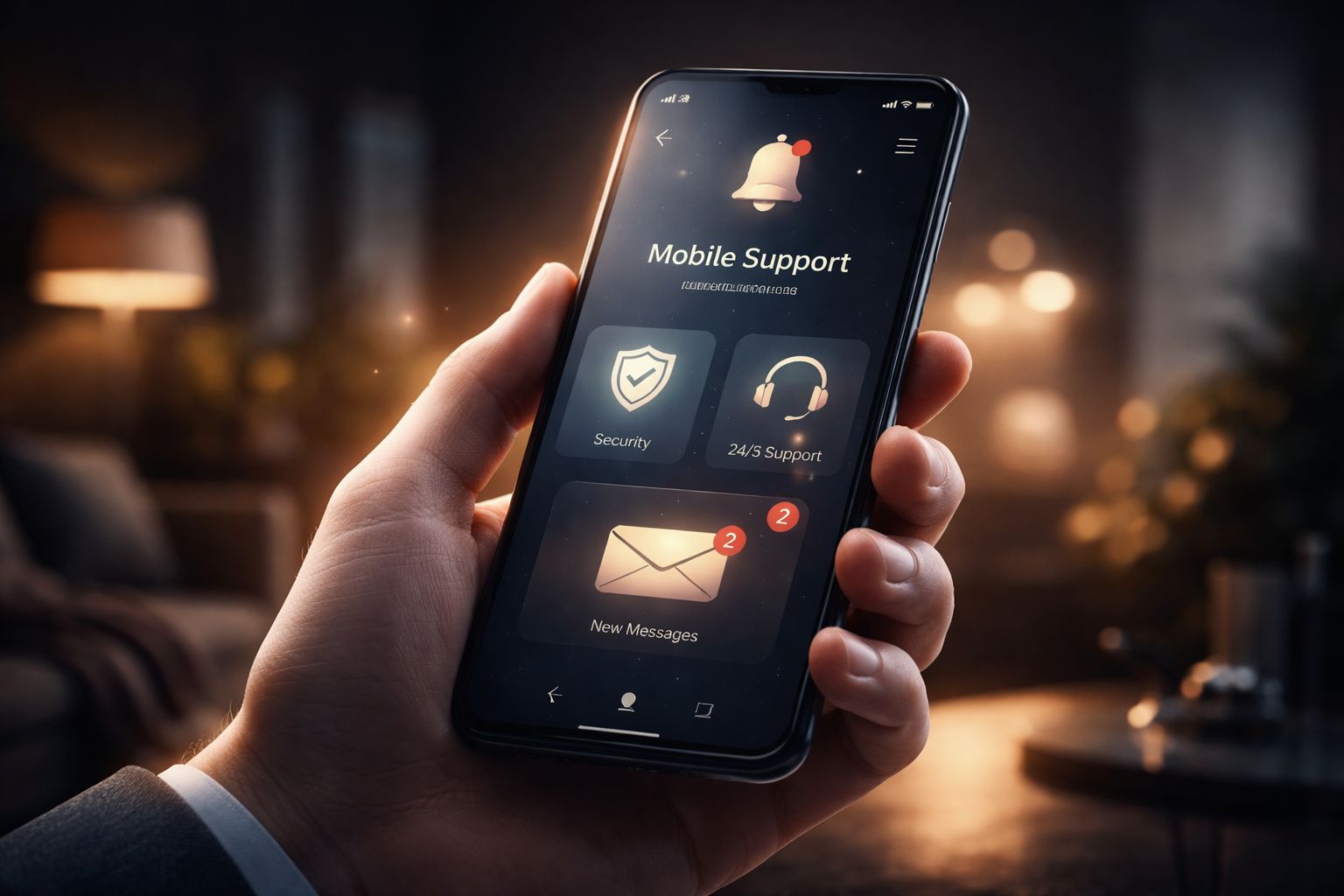 Bonuses, Alerts, And Support Are Easy To Access In The App