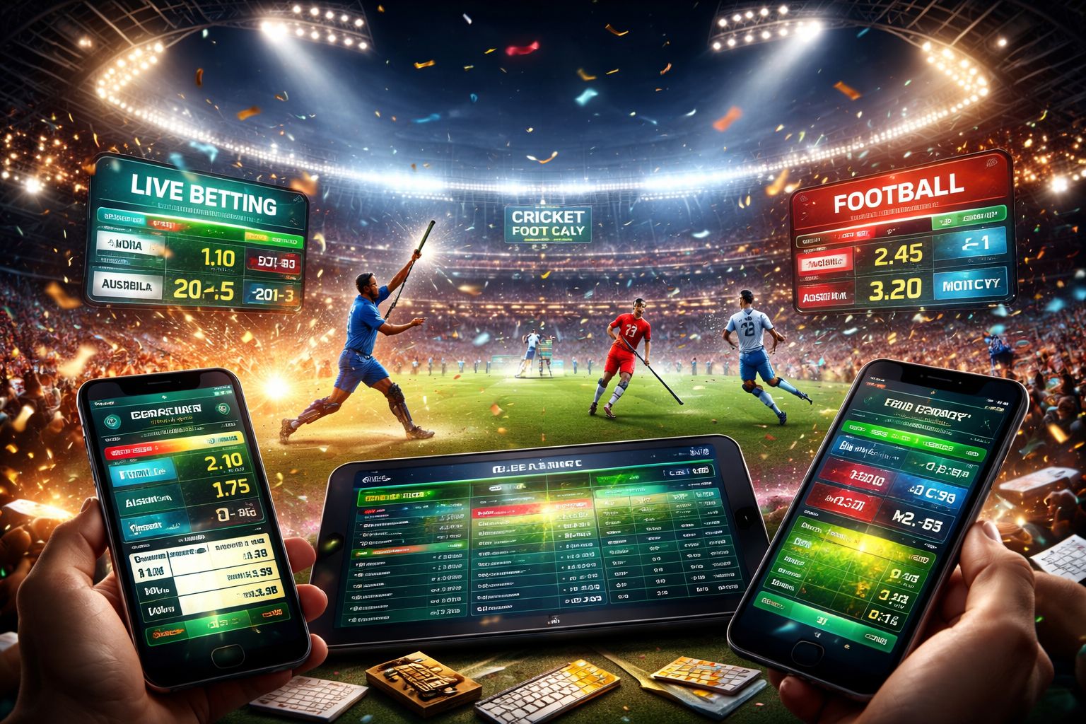 Football, Cricket, And Multi-Sport Markets Ready Every Day